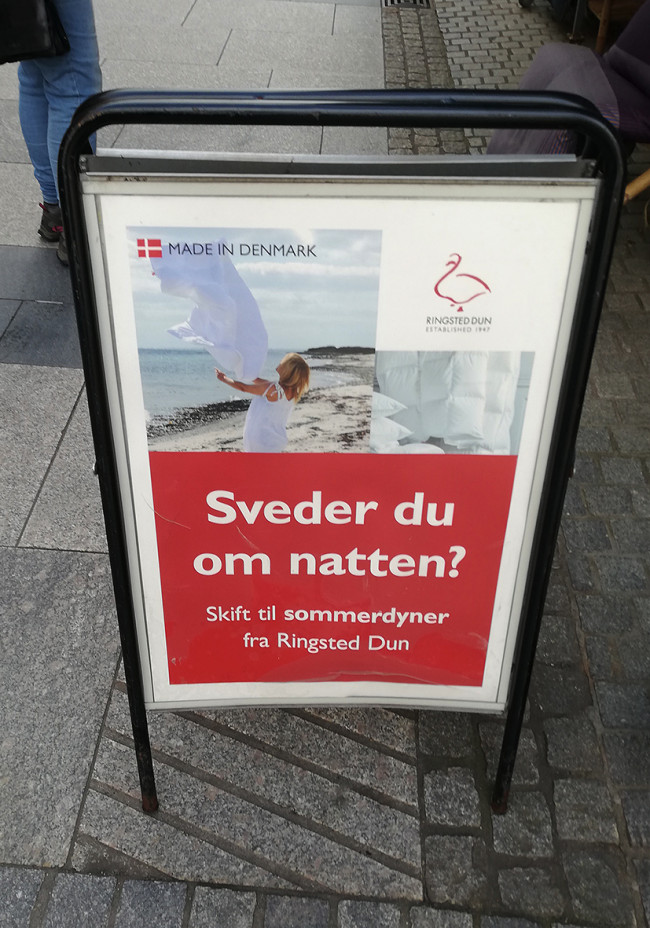 Expo Sign Kundenstopper - 50x70cm - rot