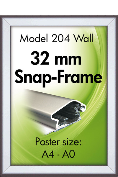 Alu Klapprahmen 32mm - 50x70cm - Maxi-Set